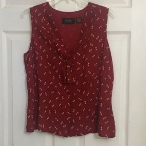 Dana Buchman sleeveless blouse